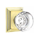 Emtek Georgetown Knob With Wilshire Rosette