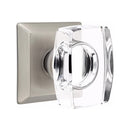Emtek Windsor Knob Concealed Screws With Quincy Rosette