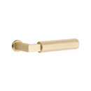 Emtek Dummy Mormont Mortise Handleset with Select L-Square Faceted Lever