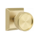 Emtek Select Conical Knurled Concealed Screws Knob with Quincy Rosette