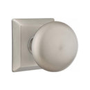 Emtek Providence Knob Concealed Screws With Quincy Rosette