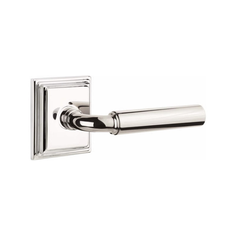 Emtek Manning Lever Concealed Screws with Wilshire Rosette
