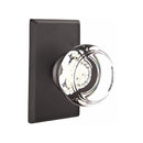 Emtek Glass Georgetown Knob Concealed Screws with