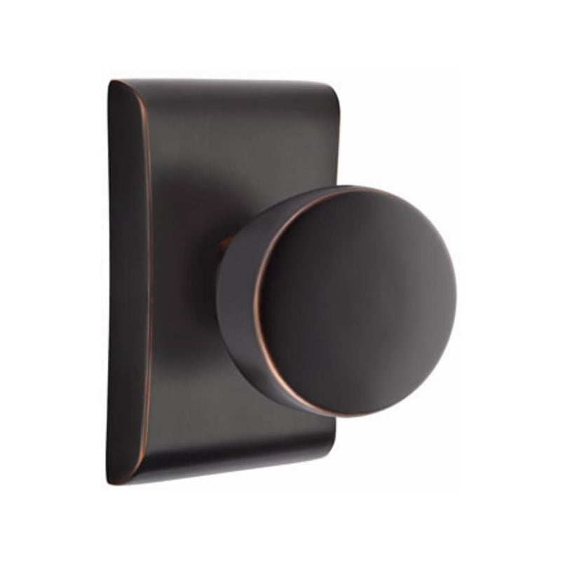 Emtek Laurent Knob Concealed Screws with Neos Rosette