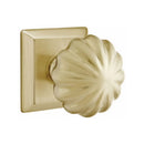 Emtek Melon Knob With Quincy Rosette