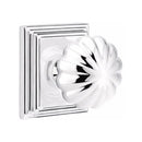 Emtek Melon Knob With Wilshire Rosette