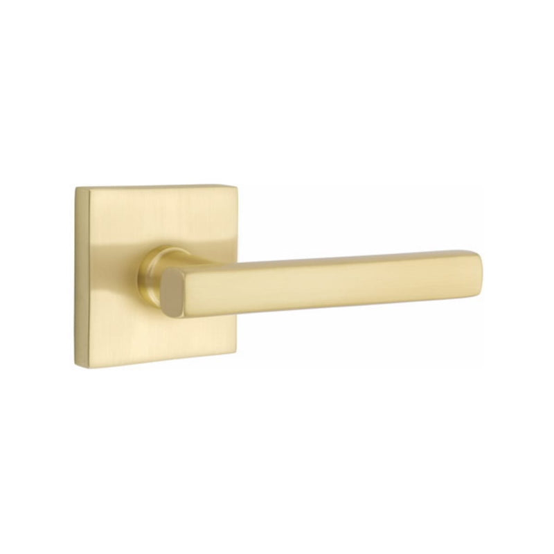 EMTEK Freestone Lever with Square Rosette