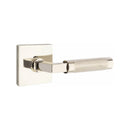 Emtek Select L-Square Knurled Lever Concealed Screws with Square Rosette