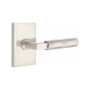 Emtek Select L-Square Tribeca Lever Concealed Screws with Modern Rectangular Rosette