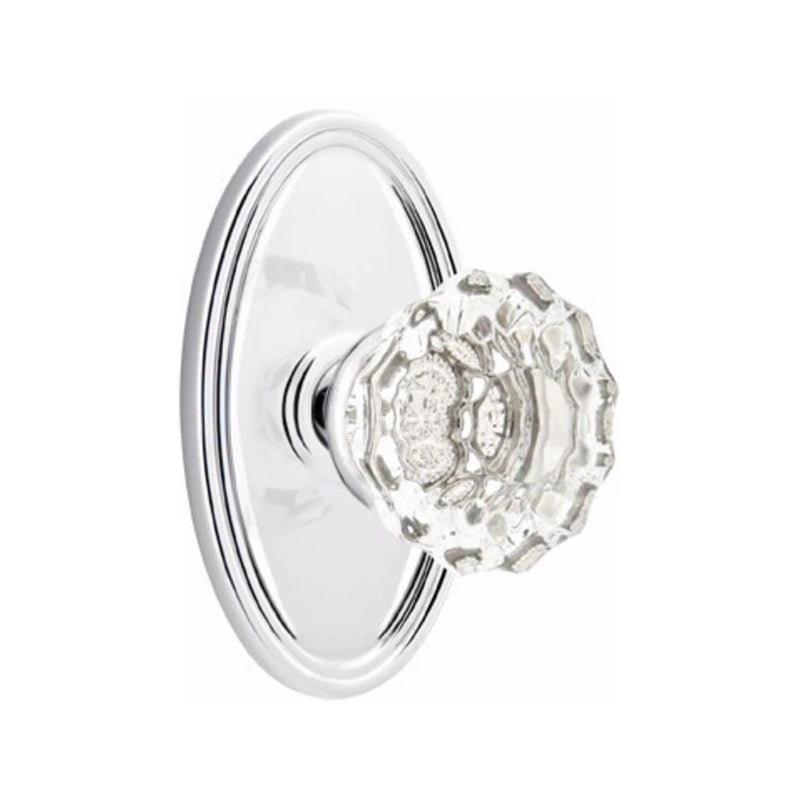 Emtek Astoria Knob With Oval Rosette