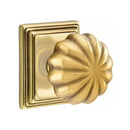 Emtek Melon Knob With Wilshire Rosette
