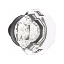 Emtek F20 Function Brisbane Mortise Handleset with Old Town Glass Knob