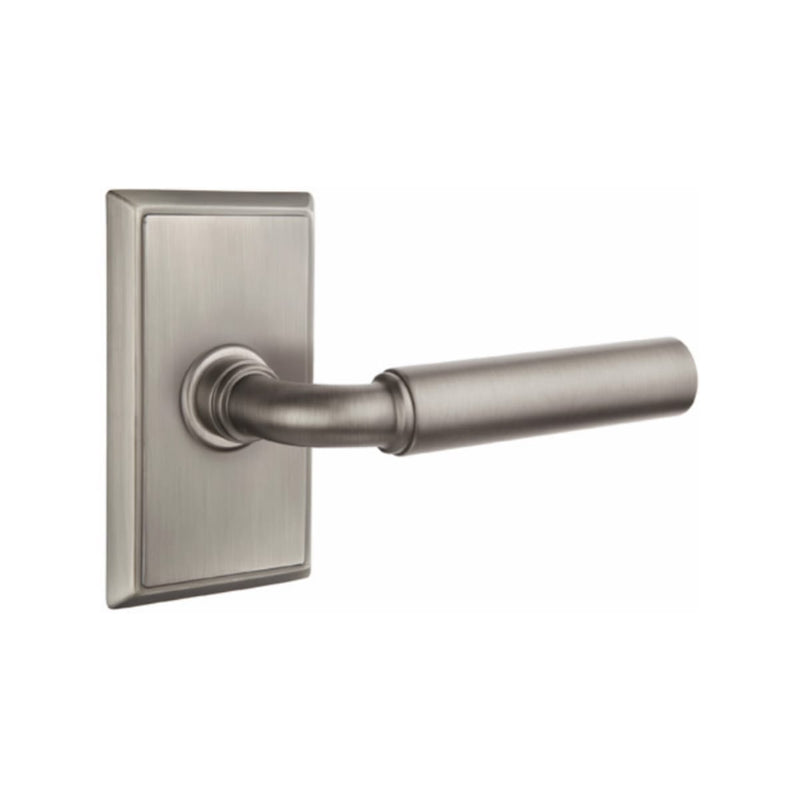 Emtek Manning Lever Concealed Screws with Rectangular Rosette