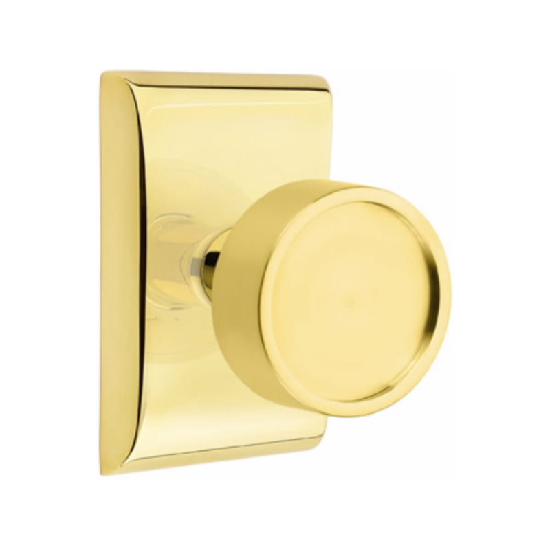 Emtek Verve Knob Concealed Screws with Neos Rosette