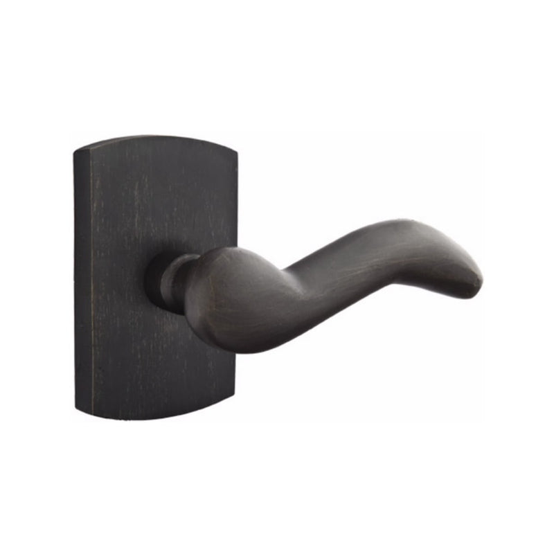 Emtek Sandcast Bronze Cody Lever Concealed Screws with