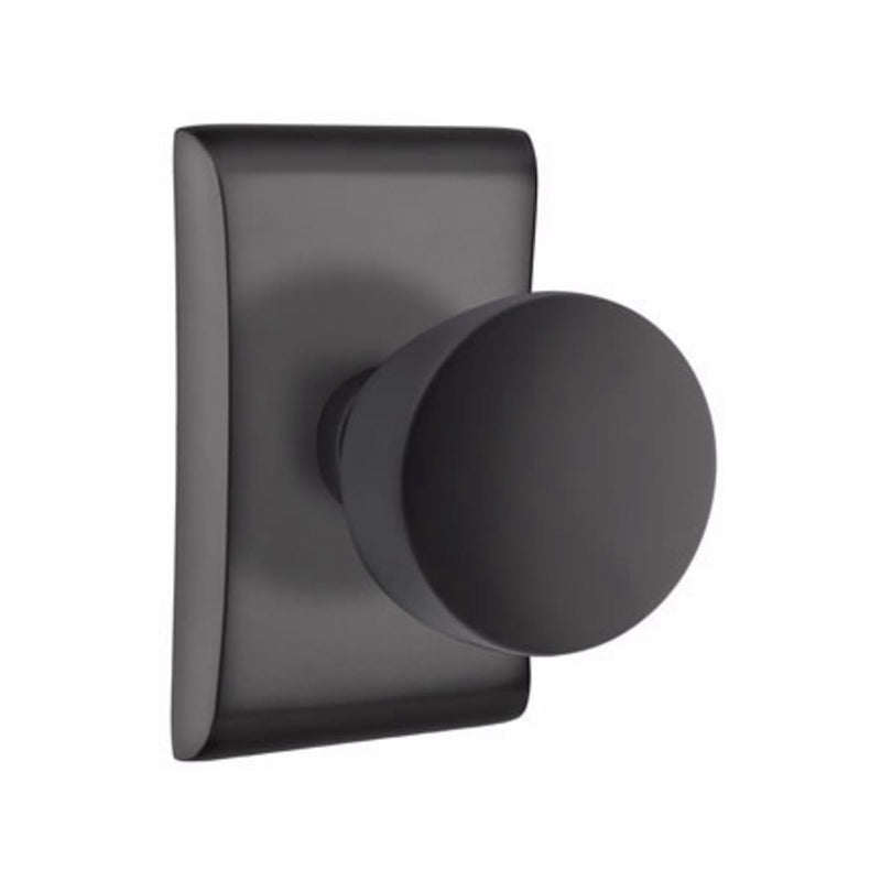 Emtek Laurent Knob Concealed Screws with Neos Rosette