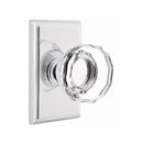 Emtek Lowell Knob Concealed Screws With Rectangular Rosette