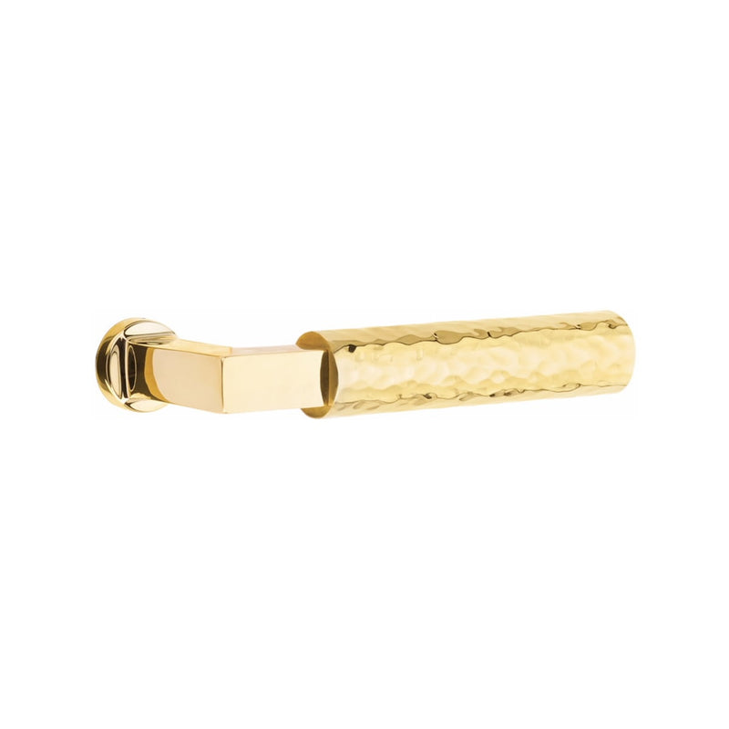 Emtek Classic Style Electronic Keypad Leverset with Select L-Square Hammered Lever