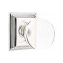 Emtek Bristol Knob With Wilshire Rosette