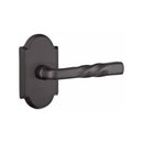 Emtek Sandcast Bronze Montrose Lever Concealed Screws with