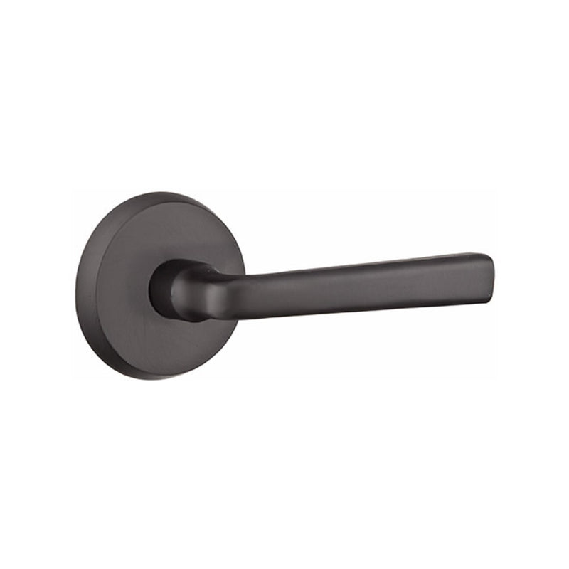 Emtek Sandcast Bronze Cimarron Lever Concealed Screws with