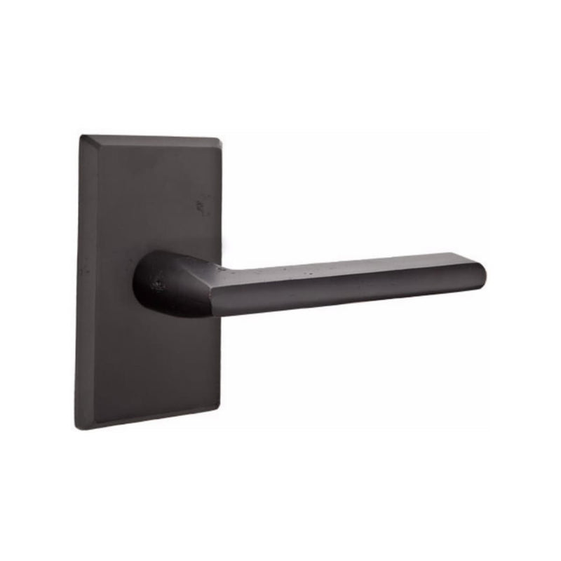 Emtek Sandcast Bronze Lariat Lever Concealed Screws with