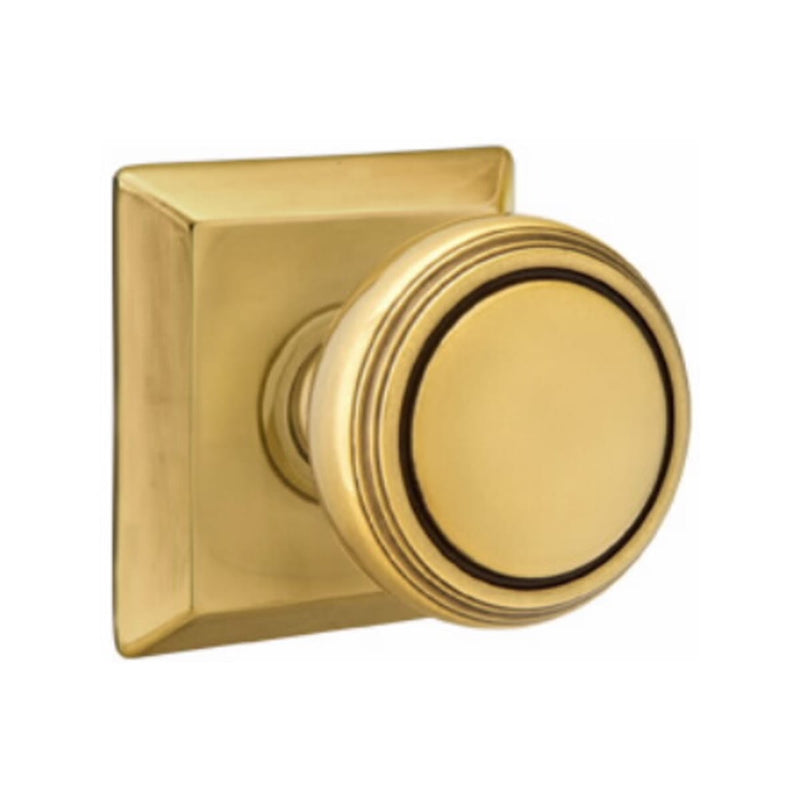 Emtek Norwich Knob Concealed Screws With Quincy Rosette