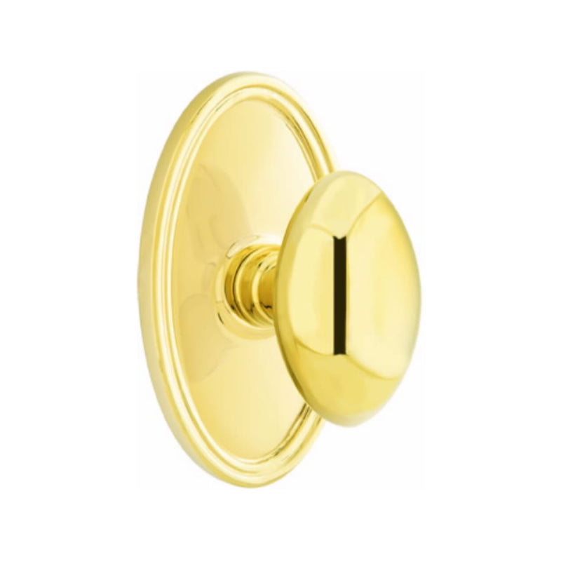 Emtek Egg Knob With Oval Rosette