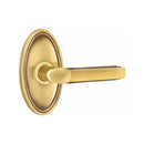 Emtek Milano Lever with Oval Rosette