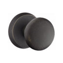 Emtek Sandcast Bronze Winchester Knob with