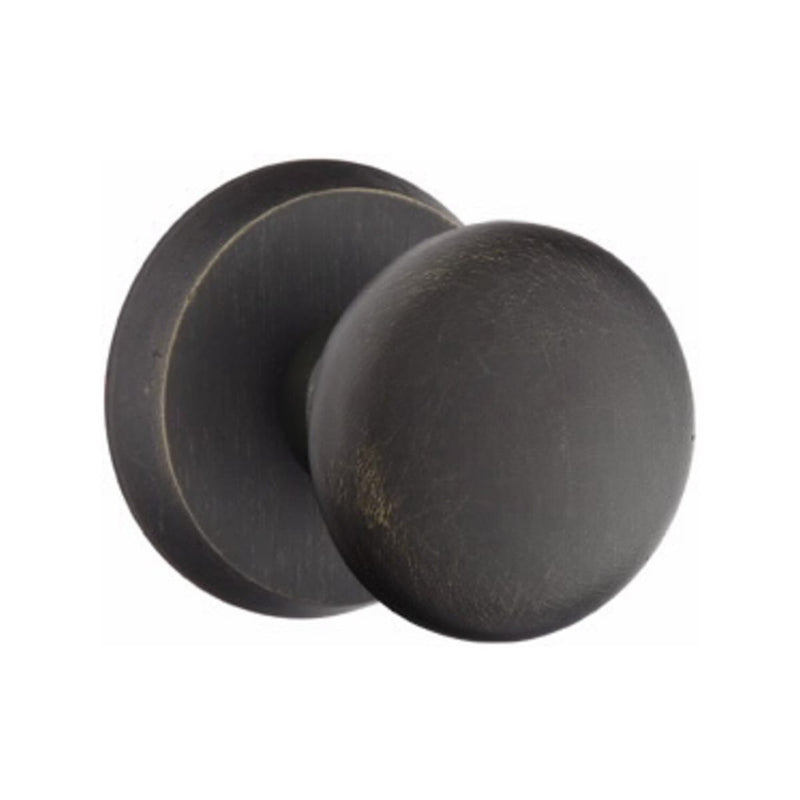 Emtek Sandcast Bronze Winchester Knob Concealed Screws with
