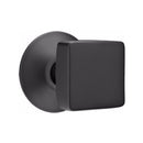 Emtek Square Knob with Modern Rosette