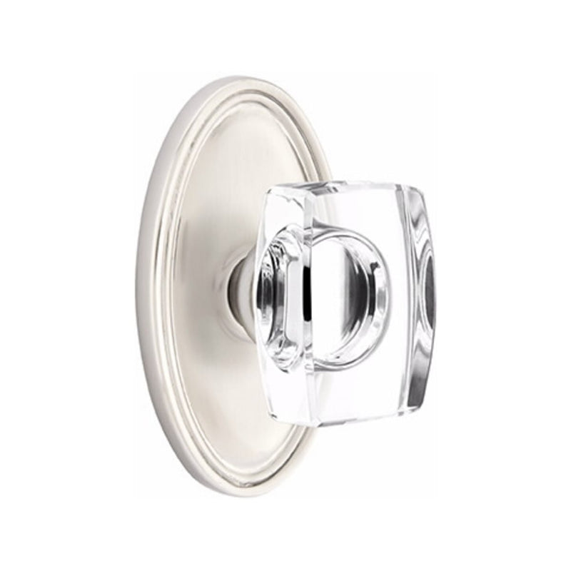 Emtek Windsor Knob With Oval Rosette