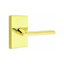 Emtek Helios Lever Concealed Screws with Modern Rectangular Rosette