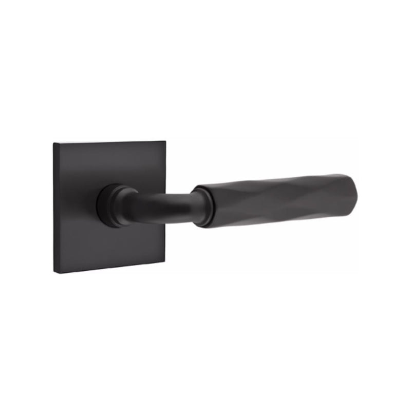 Emtek Select R-BAR Tribeca Lever Concealed Screws with Square Rosette