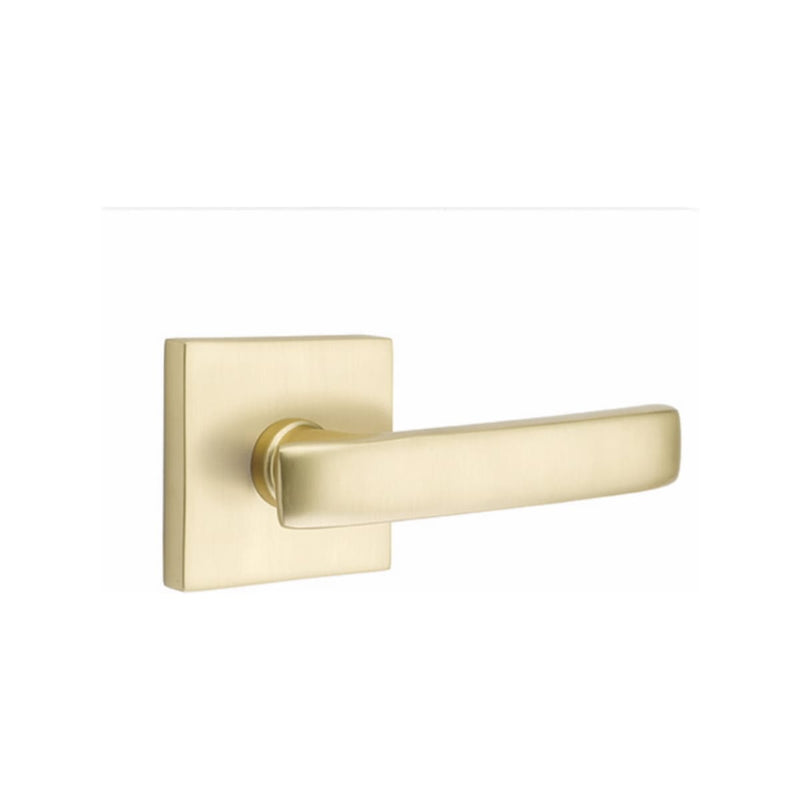 EMTEK Geneva Lever with Square Rosette