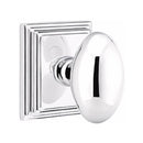 Emtek Egg Knob With Wilshire Rosette
