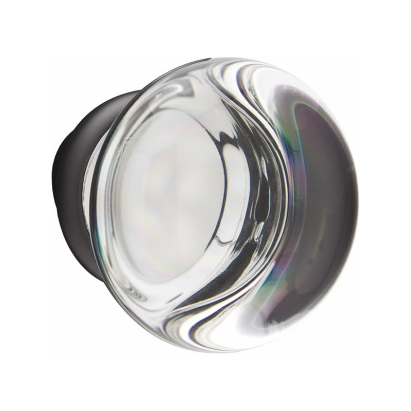 Emtek Modern Style Electronic Keypad Handle Set with Providence Glass Knob