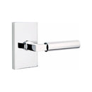 Emtek Hercules Lever with Modern Rectangular Rosette