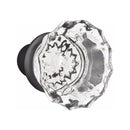 Emtek Brighton Tubular Handleset with Astoria Glass Knob