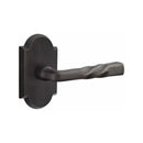 Emtek Sandcast Bronze Montrose Lever Concealed Screws with