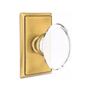 Emtek Hampton Knob Concealed Screws With Rectangular Rosette