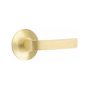 EMTEK Breslin Lever Concealed Screws with Modern Rosette