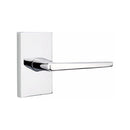 Emtek Hermes Lever Concealed Screws with Modern Rectangular Rosette