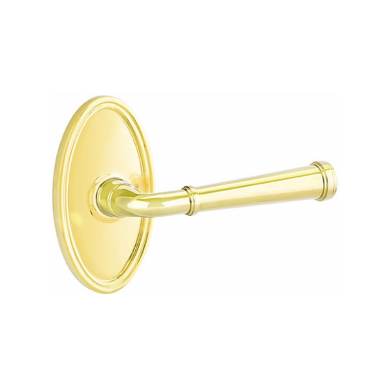 Emtek Merrimack Lever Concealed Screws with Oval Rosette