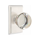 Emtek Providence Knob Concealed Screws With Rectangular Rosette