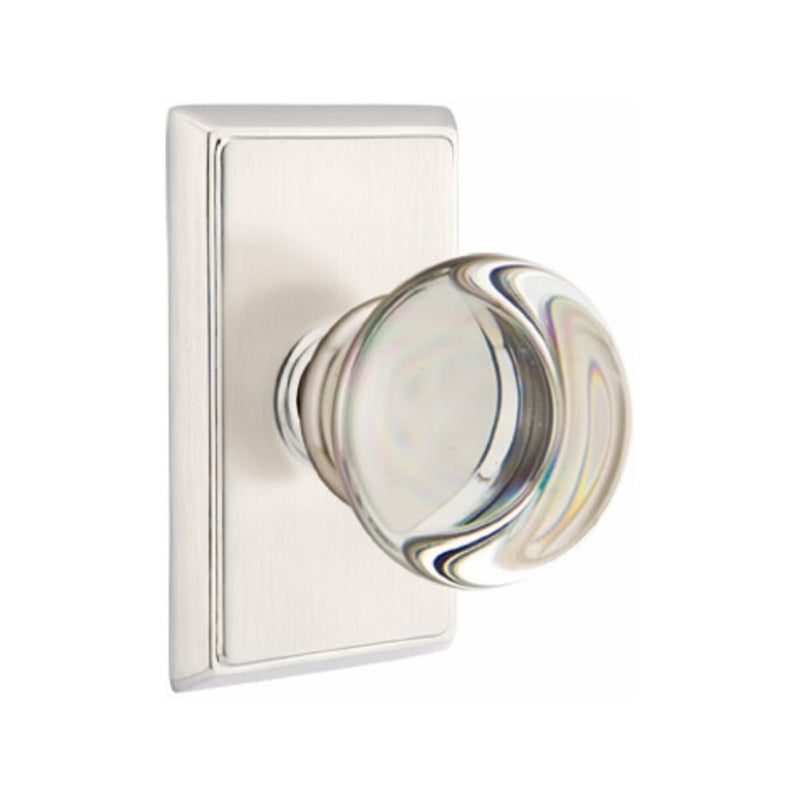 Emtek Providence Knob Concealed Screws With Rectangular Rosette