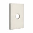 Emtek Select T-BAR Smooth Lever with Modern Rectangular Rosette