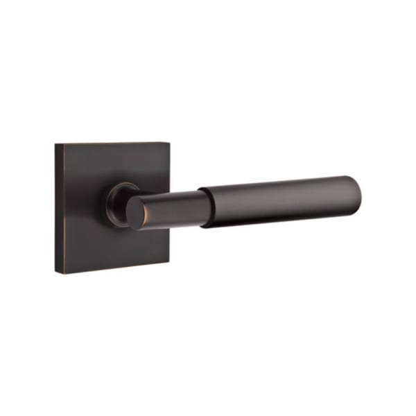 Emtek Myles Lever with Square Rosette Concealed Screws