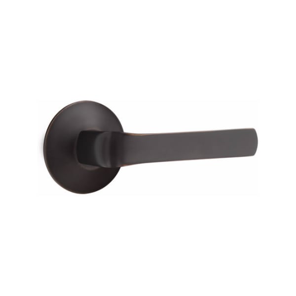 Emtek Spencer Lever with Modern Rosette Concealed Screws
